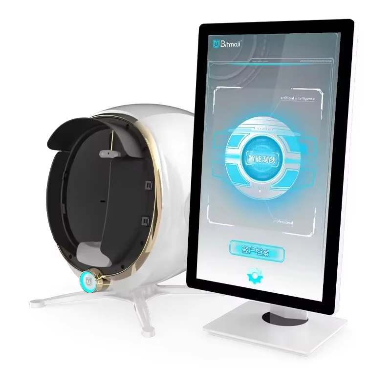 

21.5 Inch MOJI Plus Magic Mirror 3D AI Skin Analyzer Auto Facial Scanner Detector HD Screen Pad Beauty Salon Essential Equipment