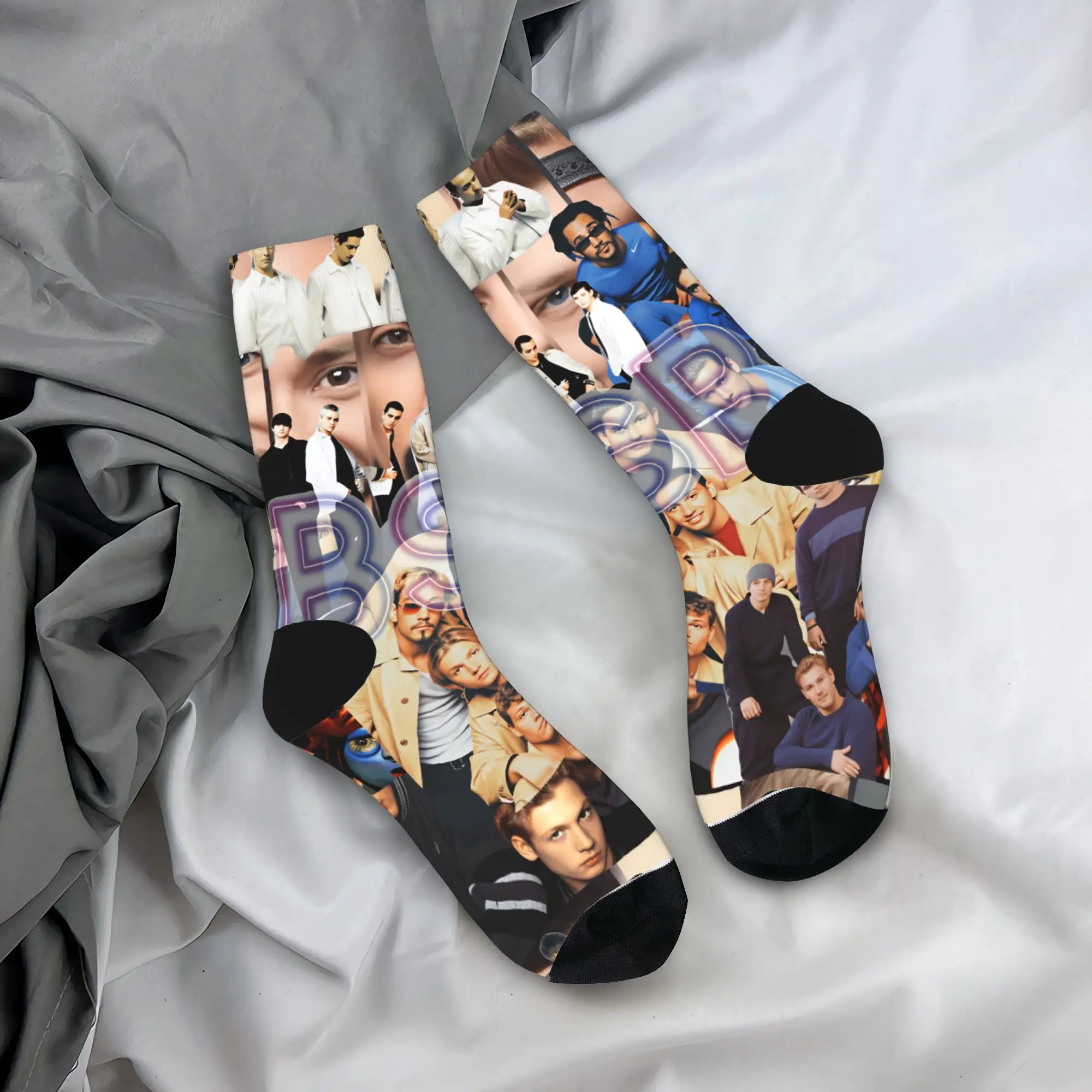 

Носки BSB Band B-Backstreet для мальчиков, готические чулки для женщин и мужчин, качественные спортивные носки для бега, осенний дизайн, нескользящие носки