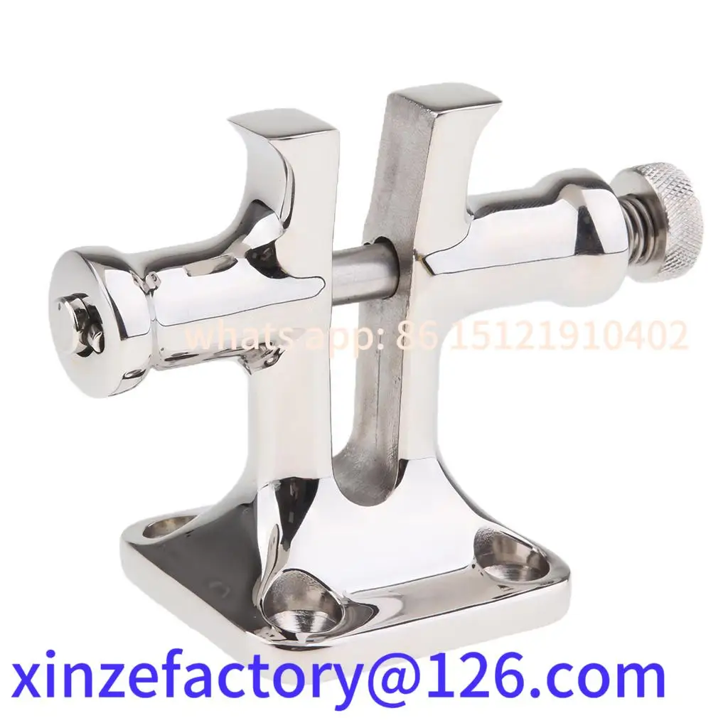 

Customizable 316 Stainless Steel Split Bollard & Captive Locking Pin Base Plate for Marine Boat
