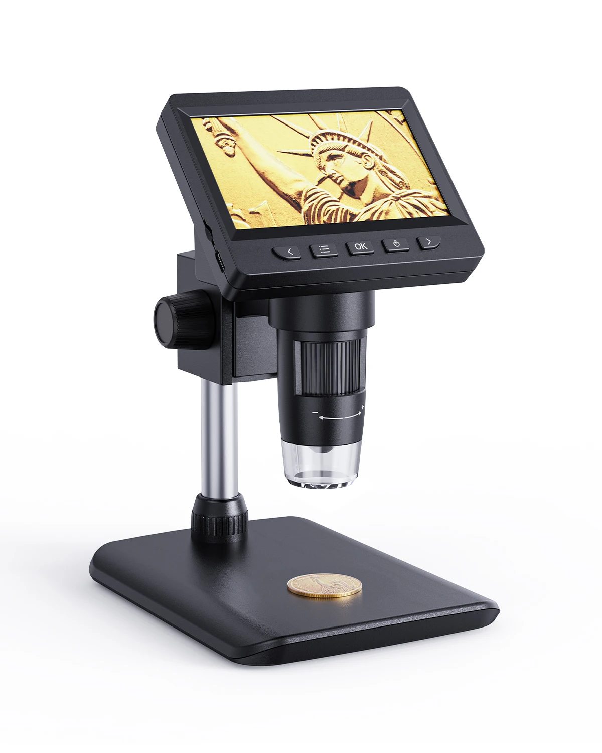 4.3Inch 2MP 1080P 1000X Digital Microscope  for Phone Repair Soldering Tool BGA SMT Jewelry Appraisal Biologic Use Kids Gift