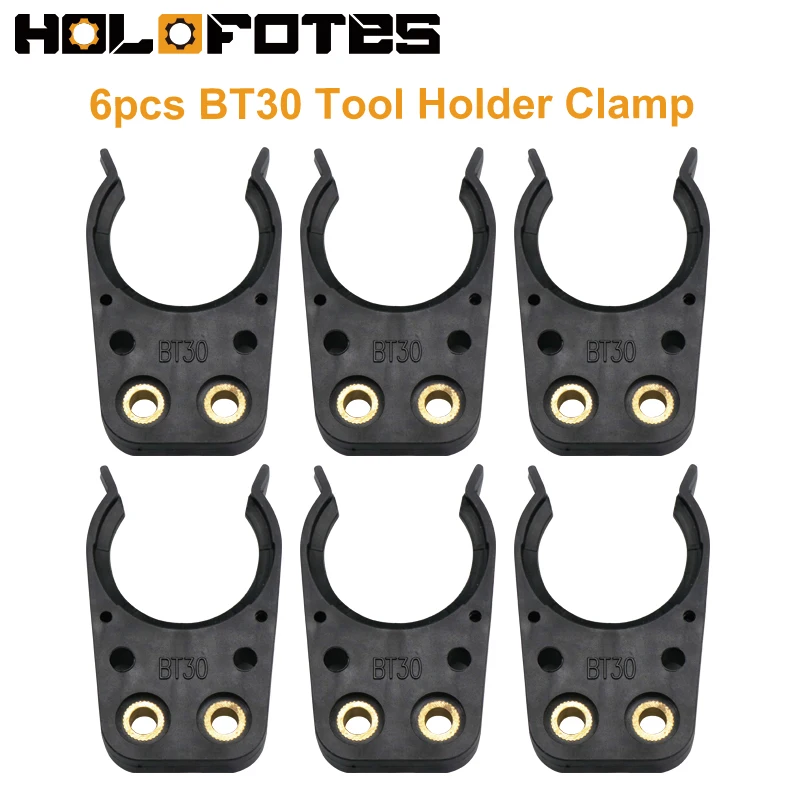 abs flame proof borracha tool holder claw tool changer grippers fit para atc spindle cnc machine tool forks bt30 pcs 01