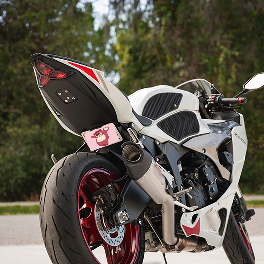 For KAWASAKI NINJA ZX-6R 636 License Plate Holder LOW-MOUNT FENDER ELIMINATOR BRACKET For KAWASAKI NINJA ZX-6R 636 2024+