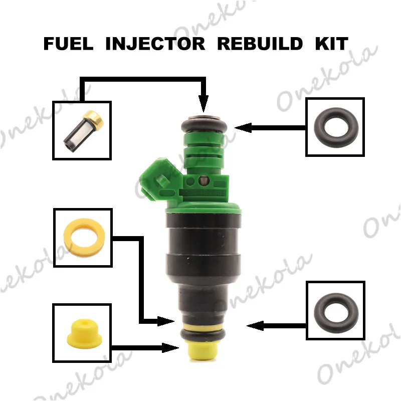 

Fuel Injector repair kit Orings Filters for PORSCHE 944 M44 51 52 S2 2.5T 2.5 TURBO 84-91 0280150803