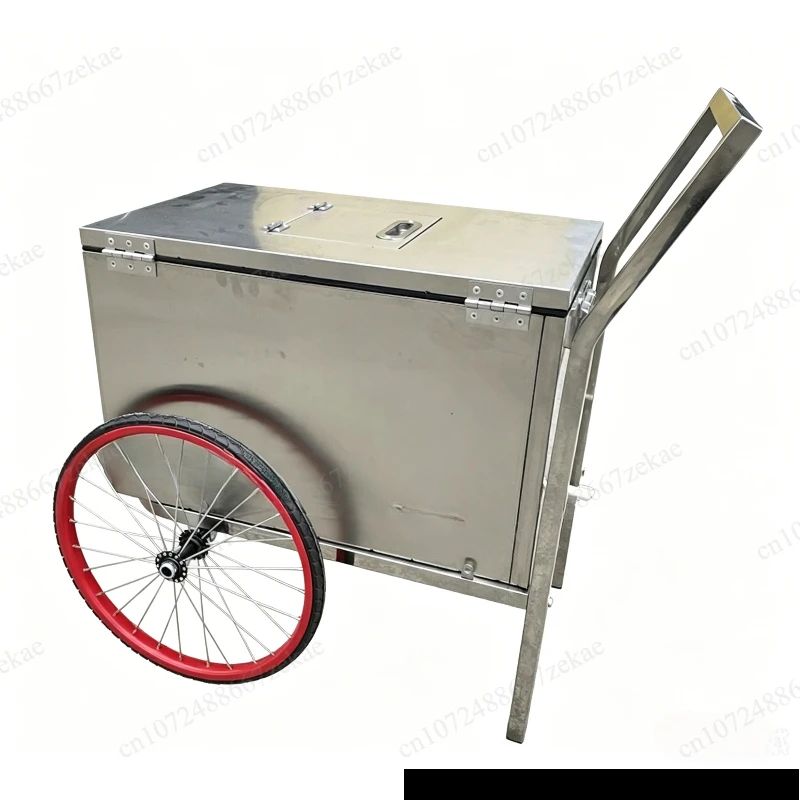 Mobile Cold Snack Mobile Vending Trolley For Outdoor Business