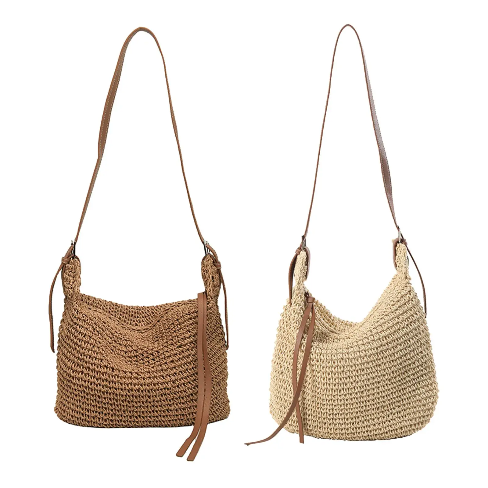 Elegante bolso de hombro para mujer, bolsa cruzada ajustable elegante para el trabajo de verano