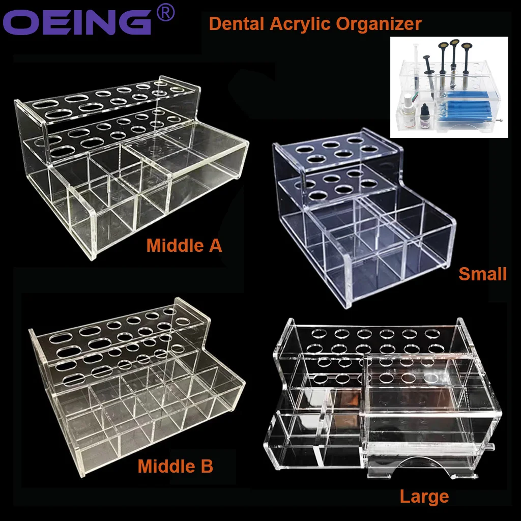 Zestaw do przechowywania Organizer ze strzykawką z żywicą dentystyczną dozownik stojących narzędzi dentystycznych