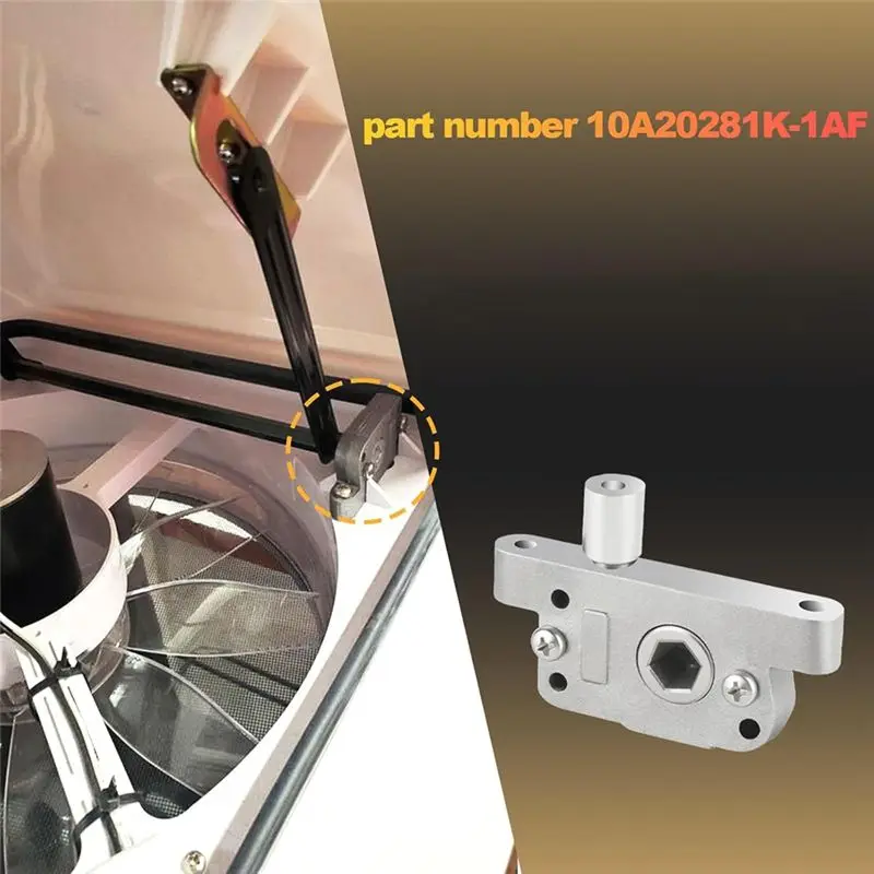 10A20281K1 Mechanism Compatible RV Roof Vent Fan Lift Gear Parts For Replacement 10-20281K-1AF 10A20281K-1AF 1020281K1A-X67A 4 10A20281K1 Mechanism Compatible RV Roof Vent Fan Lift Gear Parts For Replacement 10-20281K-1AF 10A20281K-1AF 1020281K1A-X67A - Image 4