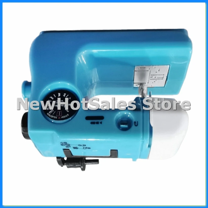 

Портативная швейная машина, пластик, розовый/синий/красный, аксессуары для домашнего шитья, мини-электрическая швейная машина для домашнего рукоделия B-VVBC