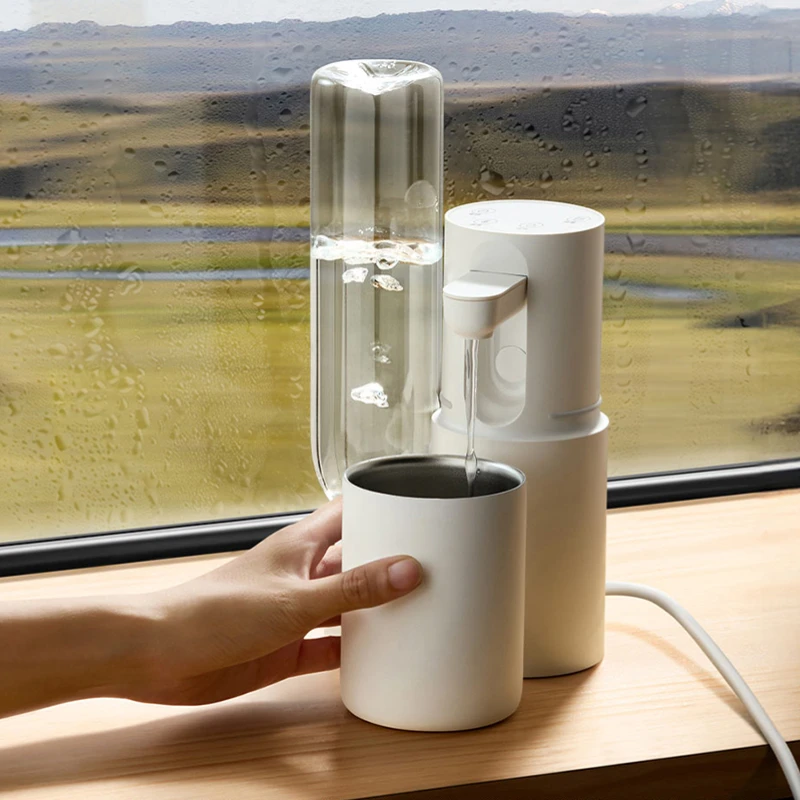 جديد Xiaomi Mijia موزع الماء الساخن السريع المحمولة موزع المشروبات الفورية المنزل مكتب سطح المكتب مضخة مياه كهربائية التدفئة السريعة