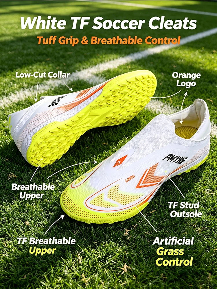 New Men Soccer Shoes Hot Sale Football Boots Women Unisex High-quality Futsal Professional TF/FG Sneakers Cleats Ultralight