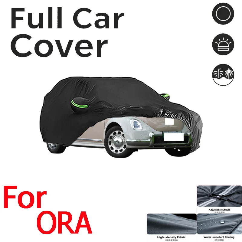 

ORA Full Black Cover: Waterproof, Dustproof, UV-Resistant, Scratch-Proof and Sunscreen Guard