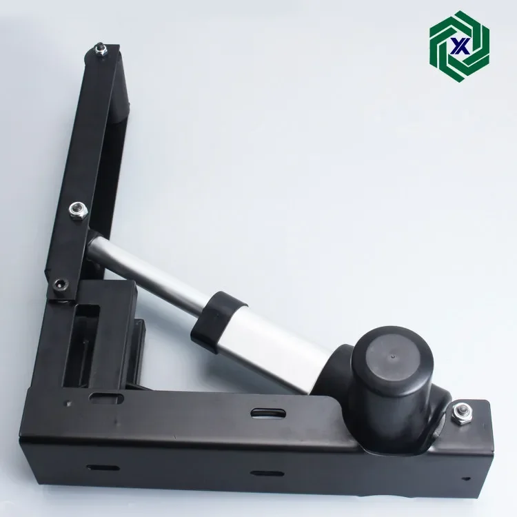 Electric remote control hydraulic rod lift basement lift sky window hardware accessories right angle 90 degrees