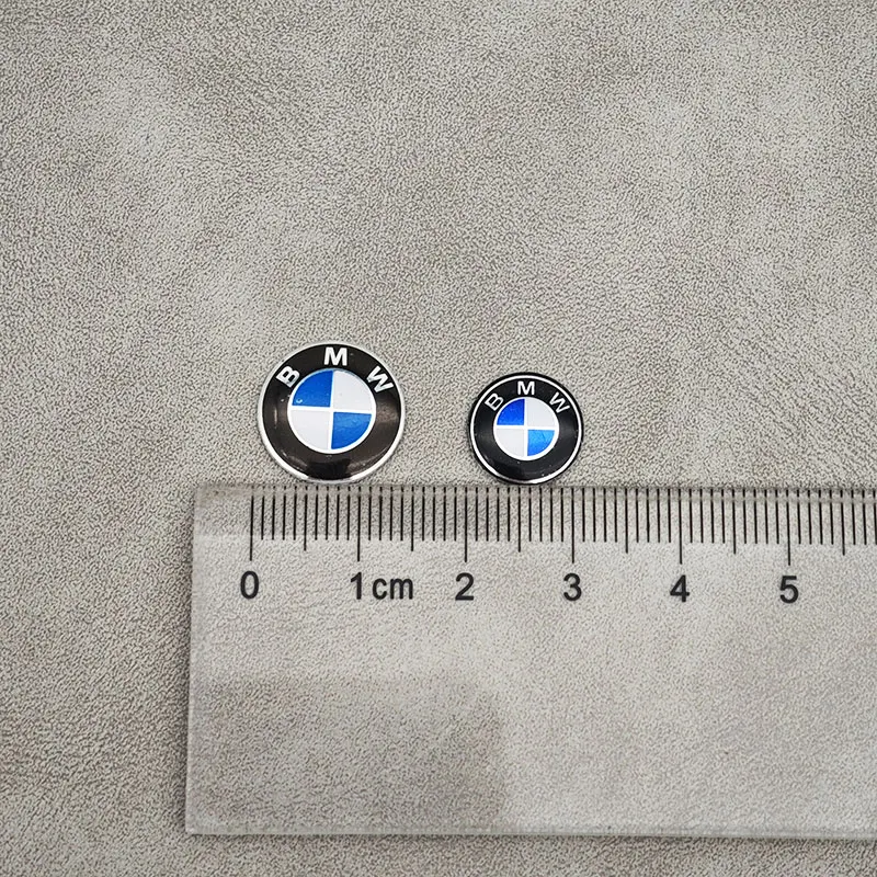 5Pcs Aluminium 11mm 14mm Car Key Sticker Logo Emblem For BMW F07 F34 F10 F20 F48 F39 F30 F25 F26 F15 F16 F22 F32 E90 Accessories