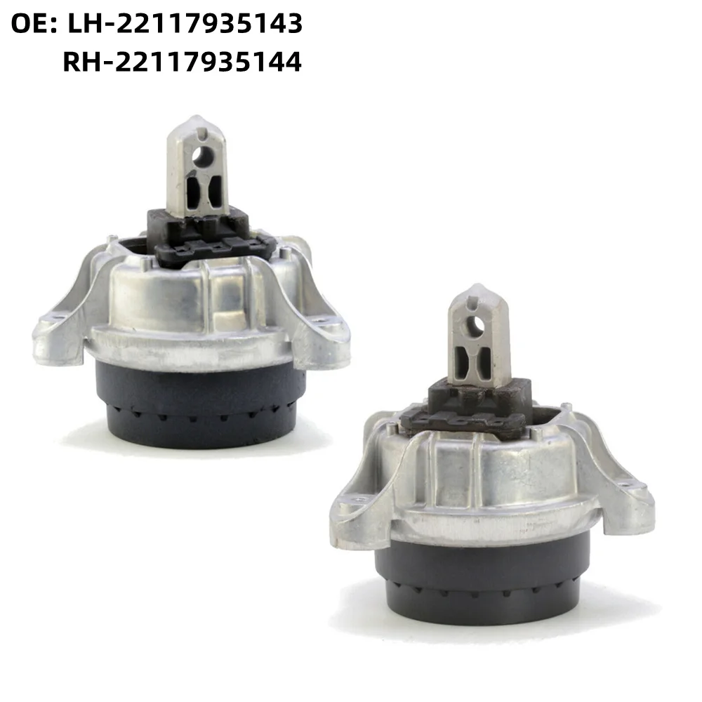 NEW Engine Mounting Motor Supports LEFT RIGHT OE# 22117935143 22117935144 For BMW 5 Series F10 F11 520dX 520d xDrive