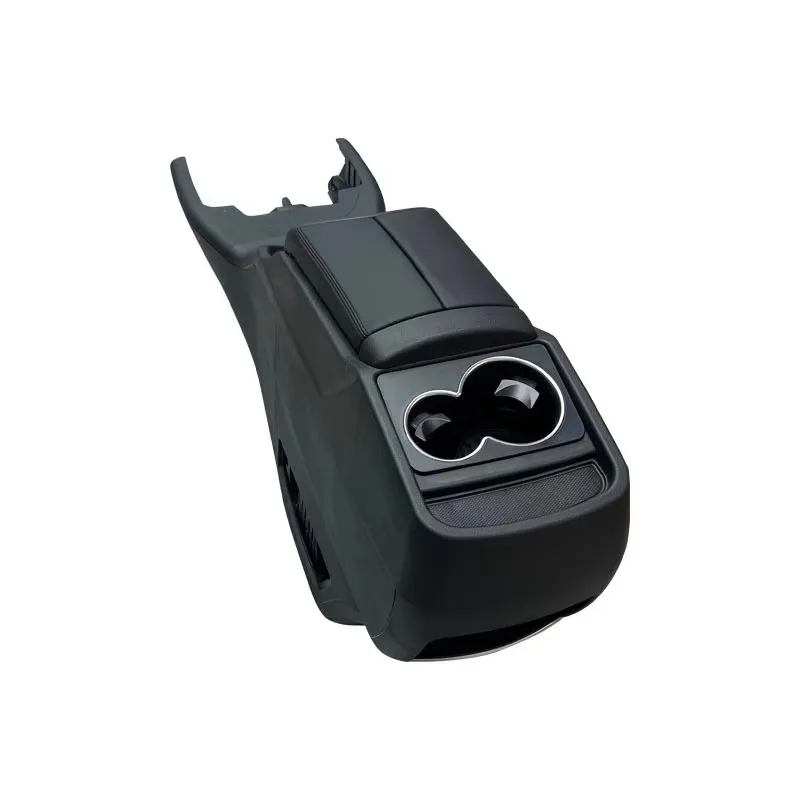New Black Luxury for V-Class Vito V250 V260 Leather Central Car Console Storage Box OEM Compatible Easy Installation Armrest Cup