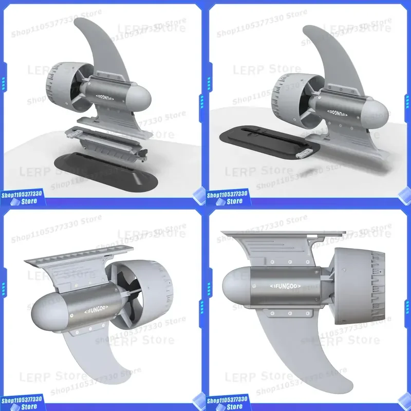 Best Quality Ifungoo Electric Fin for Paddle Board Y02 Maximum Speed 10km/h 90 Minutes 3rd Stage Endurance