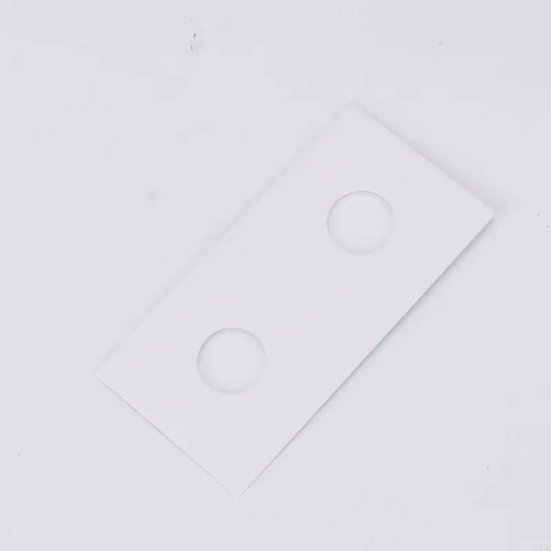 

T21C 50pcs 17.5 mm 2 Staple Stamp Square Coin Cover Holders Storage Cases New