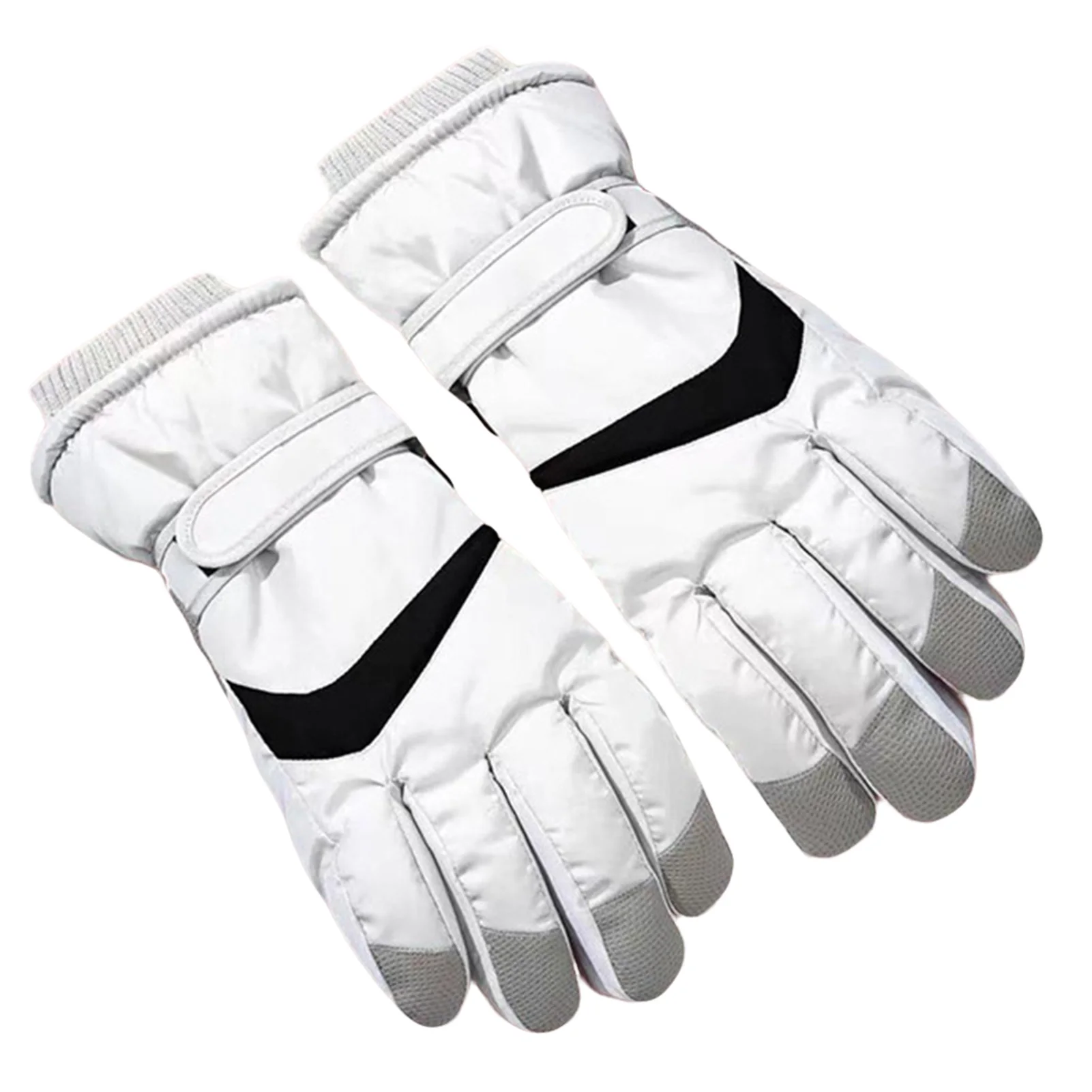 Winter Touch Screen Ski Gloves Windproof Warm Outdoor Riding Gloves For Cold Weather