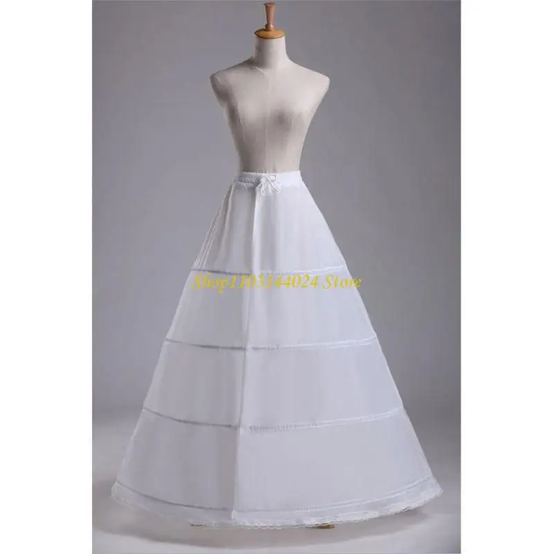 N5KE suknia ślubna dla panny młodej obręcze spódnica wsparcie Lady dziewczyny na imprezę bal sukienka balowa wewnętrzna S