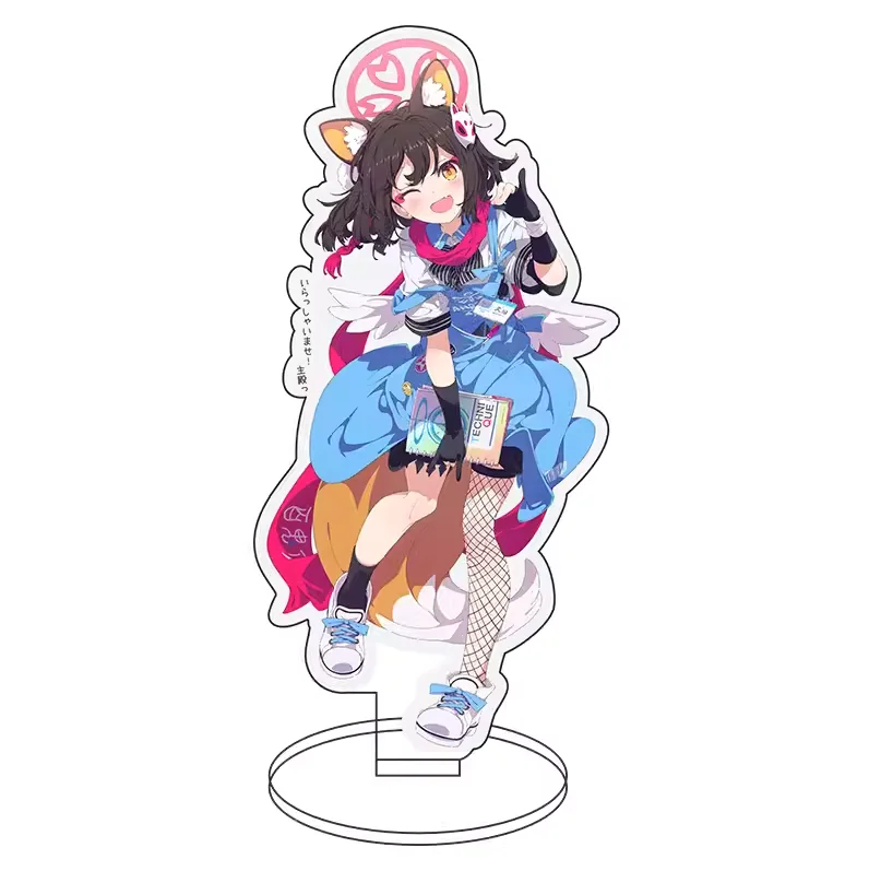 Kuda Izuna Acrylic Stand Blue Archive Anime Figure Model Plate Desk Decor Standing Sign Figures Christmas Gifts