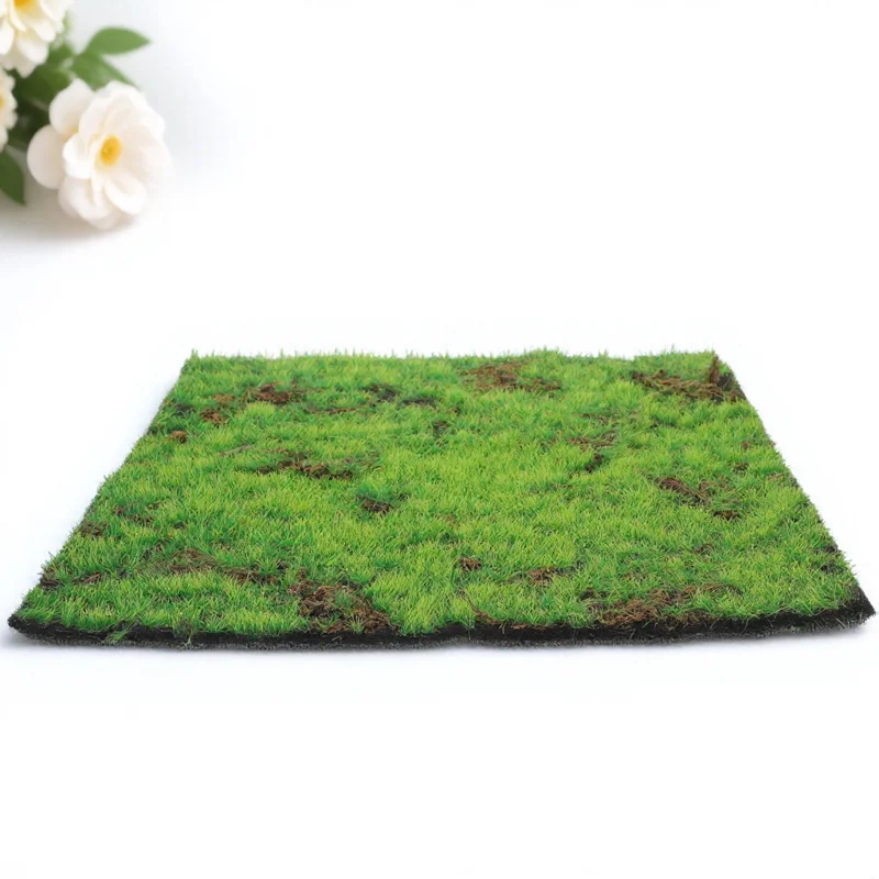 

Artificial Moss Turf Realistic Grass Mat Indoor Outdoor Decor Maintenance Free Faux Moss Pad for Gardens Balconies Courtyards