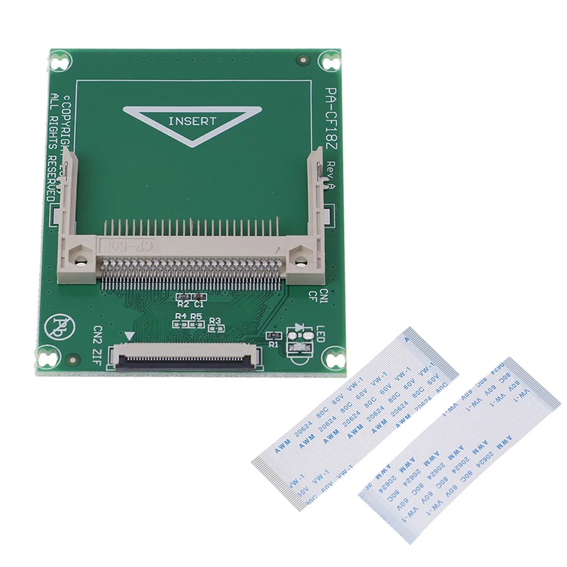 CF Compact Flash Card To 1.8Inch ZIF/CE Adapter CE to CF ZIF to CF Interface Converter Adapter Card HDD PC Computer Accessories