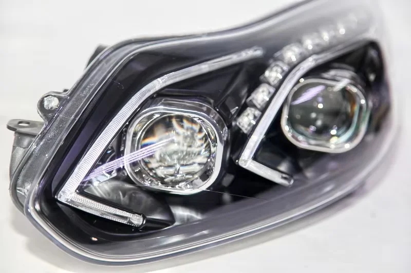 2012-2013 Car Light for 12V LED Auto Headlights Assembly with Lens Daytime Running Light New Modified