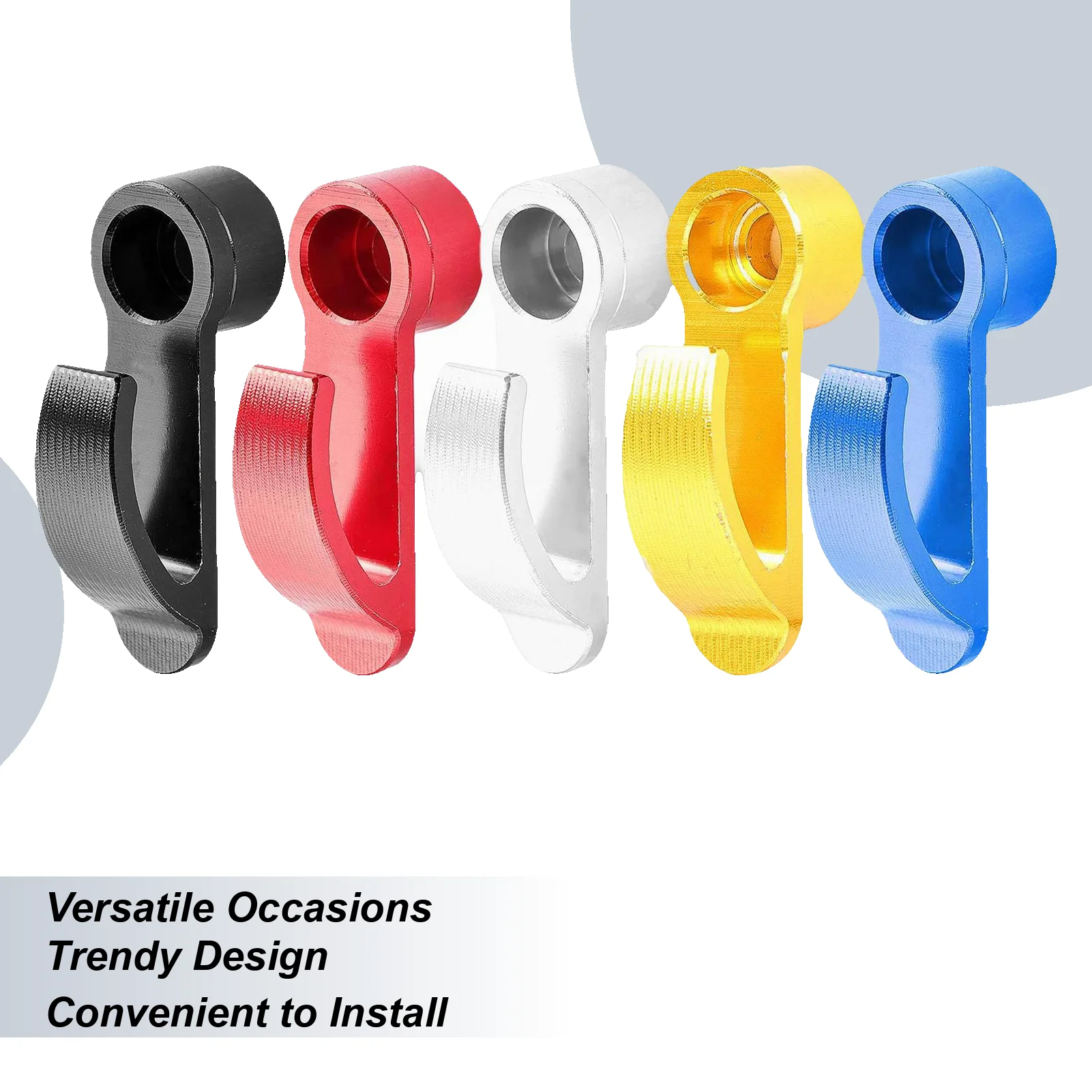 Motorcycle Handlebar Hook Aluminum Alloy Storage Holder C NC Upper Pump Storage Hook Motorcycle Helmet Modification Holder