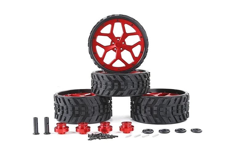 BAHA 5B All-Terrain Tires   Tubeless, Waterproof CNC Metal Rims   High Traction Performance