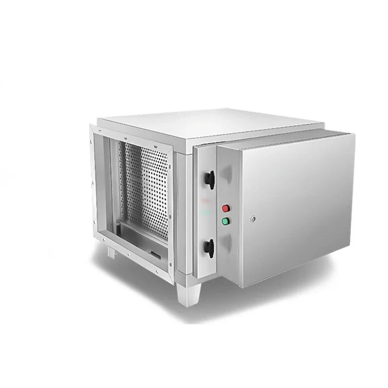 Large low-altitude fume purifier 32000 air volume stainless steel silent environmental protection kitchen catering