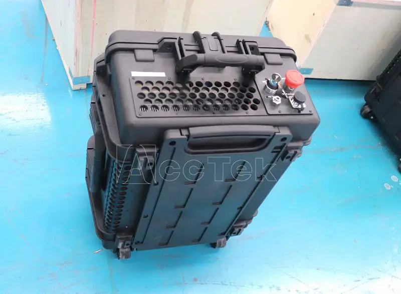 100W 200W JPT パルスレーザー洗浄機 フラットトップビームレーザークリーナー ファイバーレーザー 錆、油、塗料除去 金属・木材 無損傷