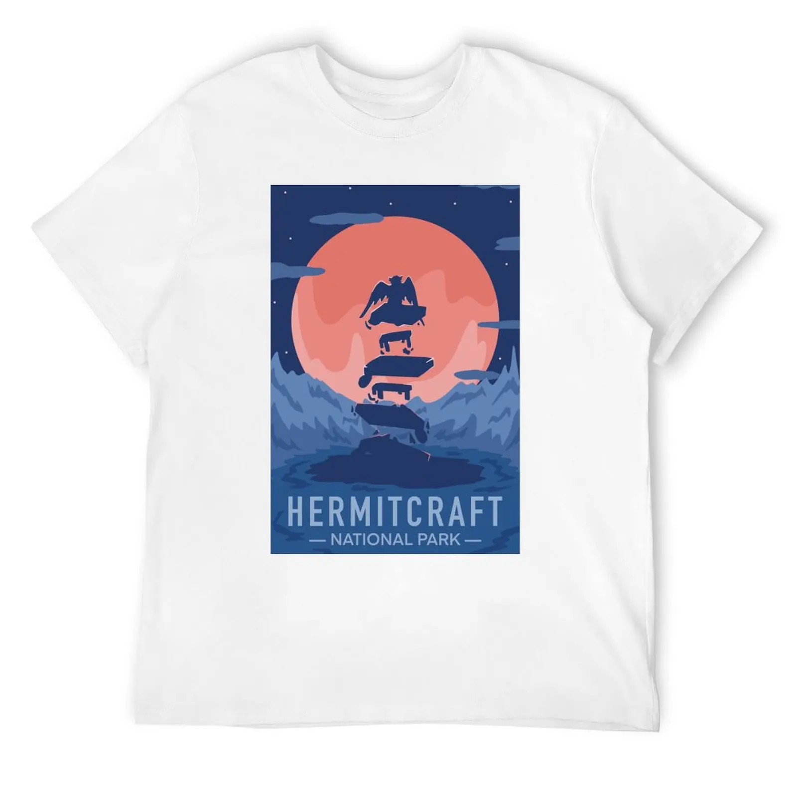 Hermitcraft National Park - Grian T-Shirt man clothes anime shirt vintage graphic tee mens graphic t-shirts anime