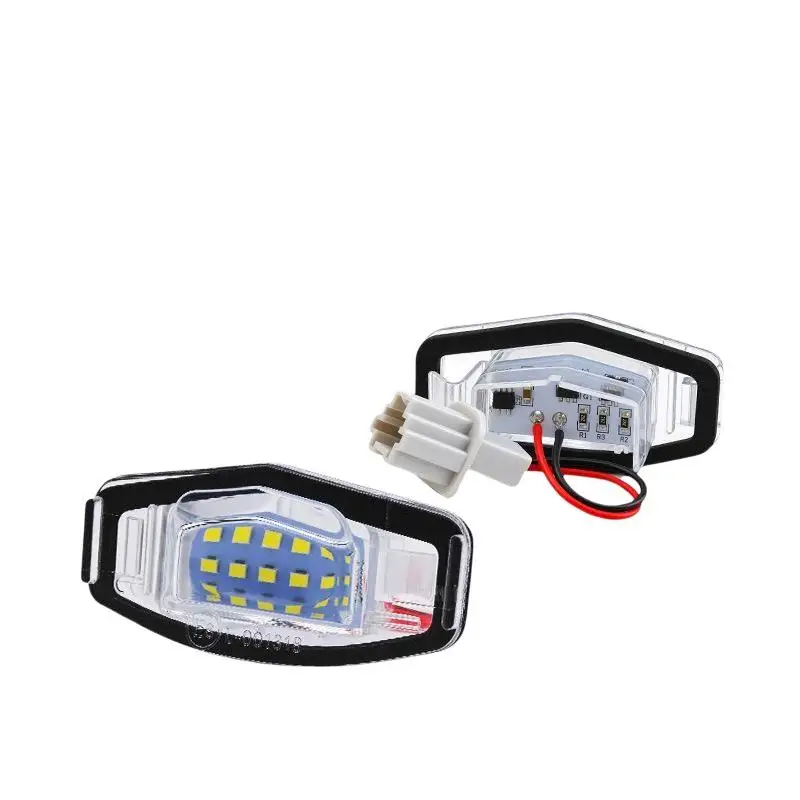 For Accord Civic 7 8 9 City MR-V MRV Mileage Lenend  ILX TSX RL TL MDX 1/2PCS Number License Plate LED Light