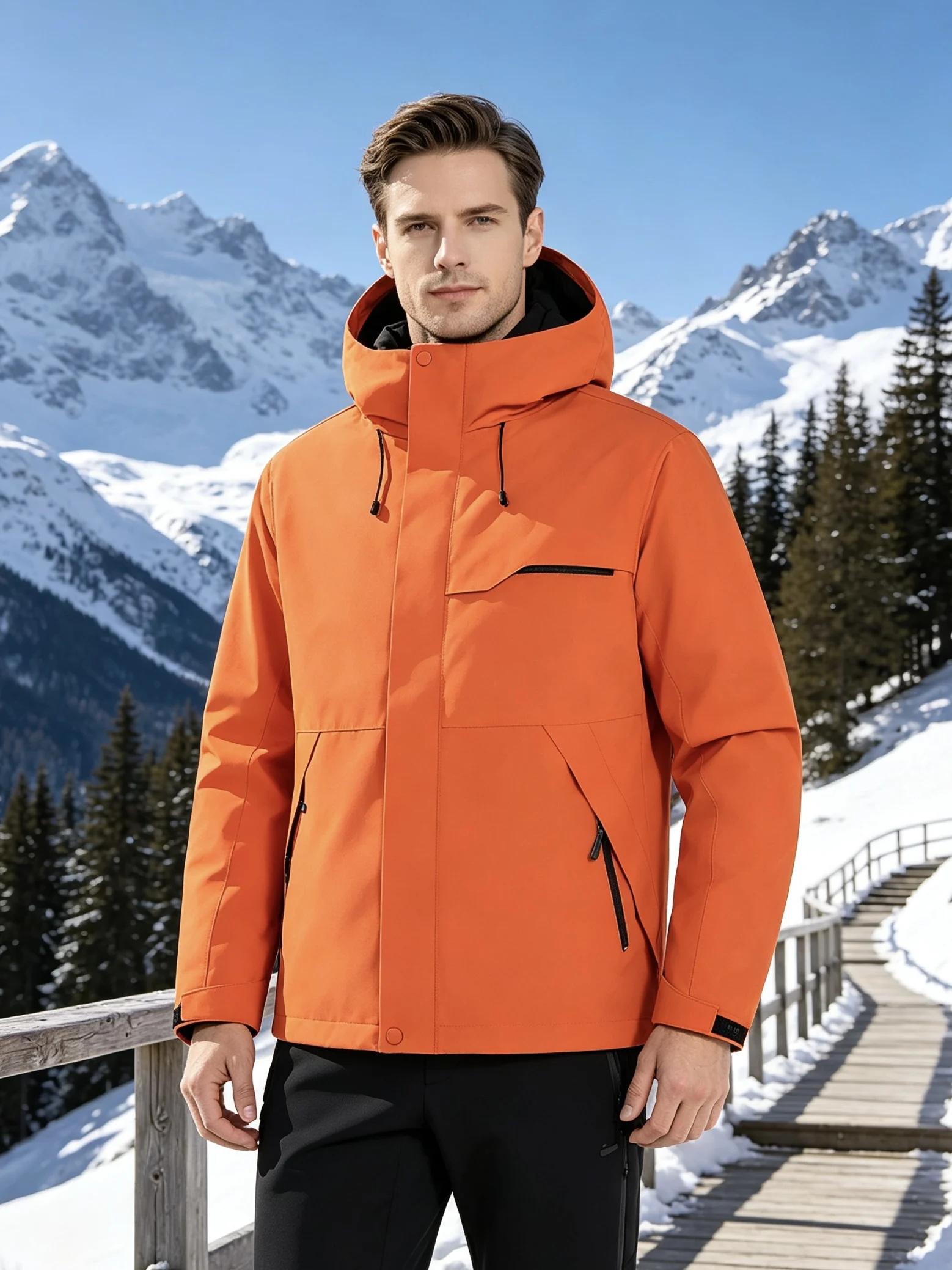Men's jacket, hiking, biking, mountain climbing, traveling, everyday wear, fishing