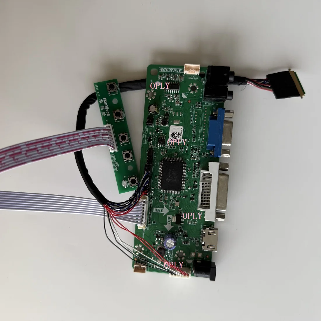 

M.NT68676 Controller Board kit for LP173WD1 LP173WD1-TLA4 LP173WD1-TLC3 17.3" HDMI-compatible DVI VGA 1600X900 LCD Panel Screen