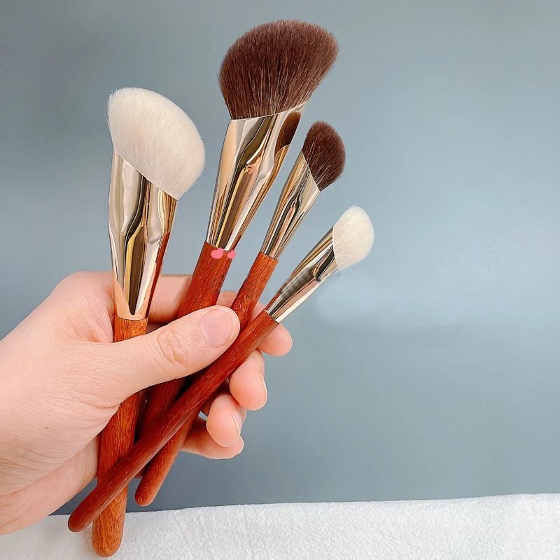 Karsyngirl 1pcs Profession Face Contour Sculpting Brush Synthetic Hair Highlight Brush Powder Sculpting Brushes Makeup Tool