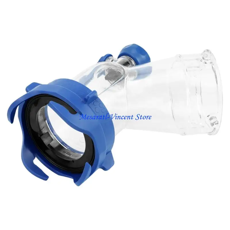 A70F 45 Degree RVs Rinser Sewer Hose Elbow Adapter For Toilet And Waste