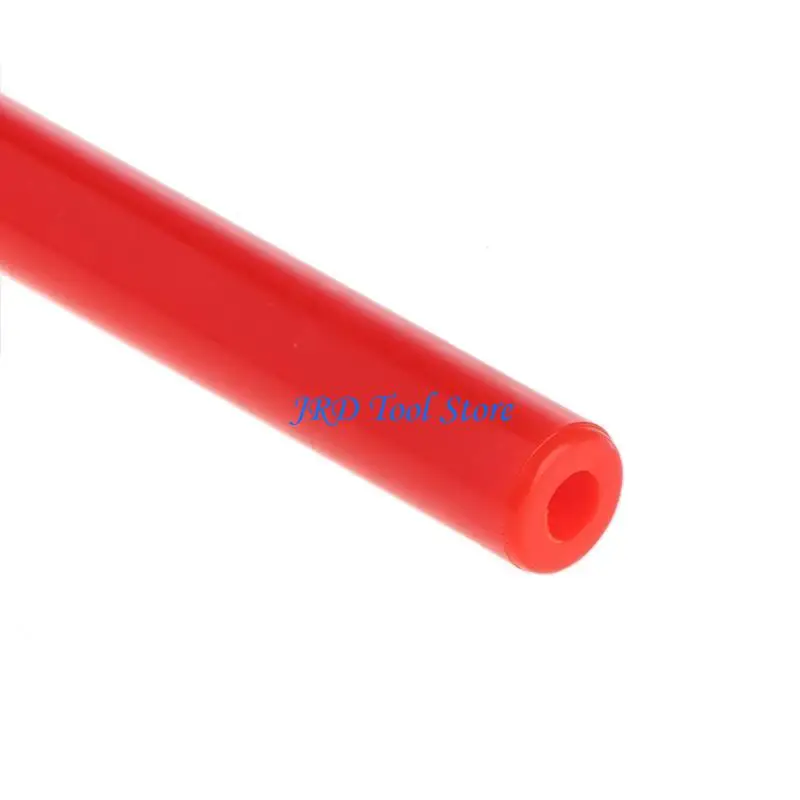 A2UD 2 Pcs Spring Test Probe Tips Insulated Test Hook Wire Connector Stainless Steel Needle Test Leads Pin Black, Red