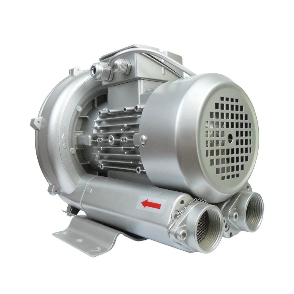 0.7KW/1HP Regenerative Air Blower Blower Side Channel Air Blower For Waste Water Treatment Plant