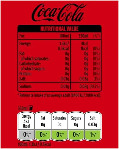 علب كوكا كولا كوكا زيرو - حجم العبوة = 24 علبة #6