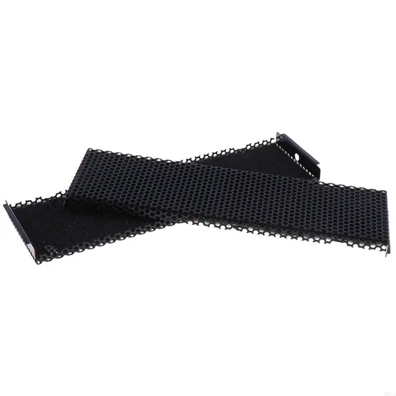 2pcs Optical Drive Computer Chassis Front Panel Bracket Driver's Baffle with Dustproof Sponge 15.8x4.3cm New