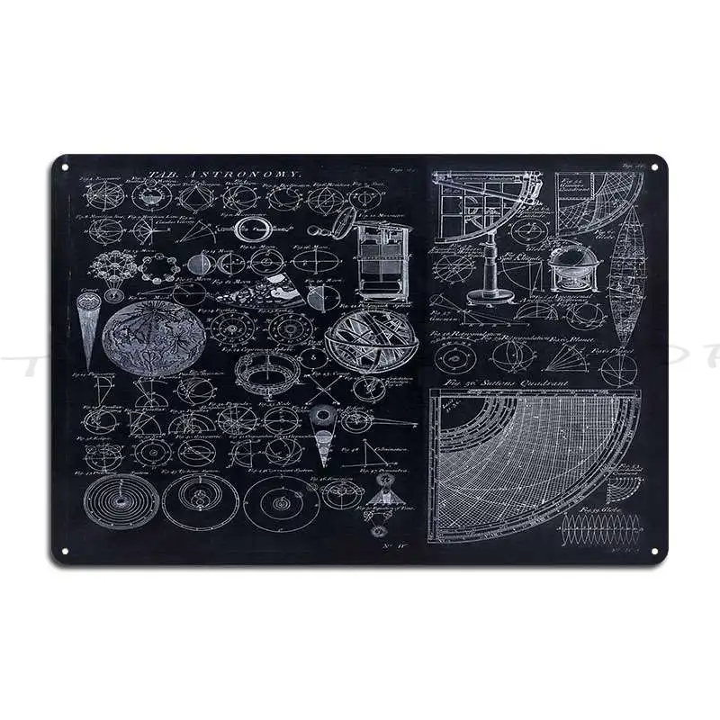 Outer Planet Exploration Probes Voyager Spacecraft  Metal Sign Club Garage Pub Decoration Create  Tin Sign Poster