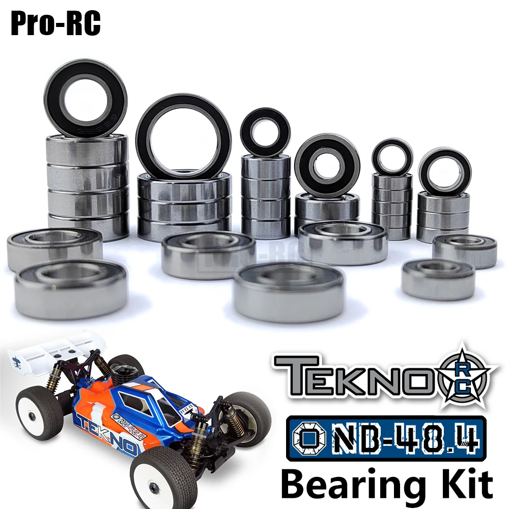 

For Tekno 1/8 NB48.4 Complete Bearings Kit (34 Pcs) Rc Buggy Car Part