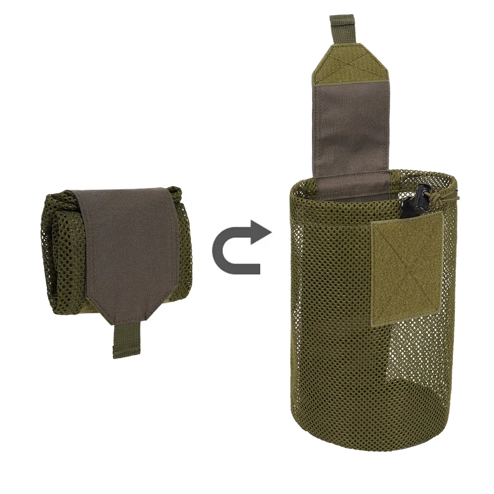 OPHIDIAN Hunting Roll-up Magazine Mesh Bag Magazine Mini Foldable Mesh Bag EDC Outdoor Sports Hunting Bag 5OOD