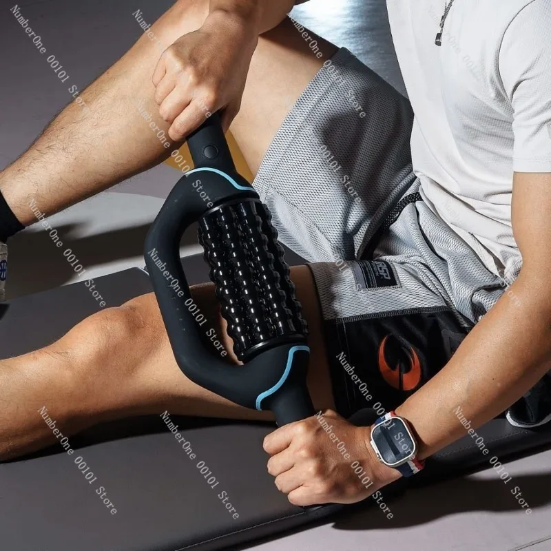 Full body muscle electric roller massager rolling roller back plantar leg fascia gun charging