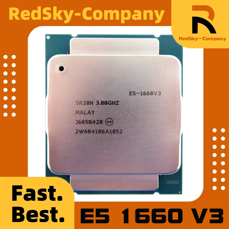 

E5 1660 V3 3.0Ghz 8 Core LGA 2011-3 cpu processor