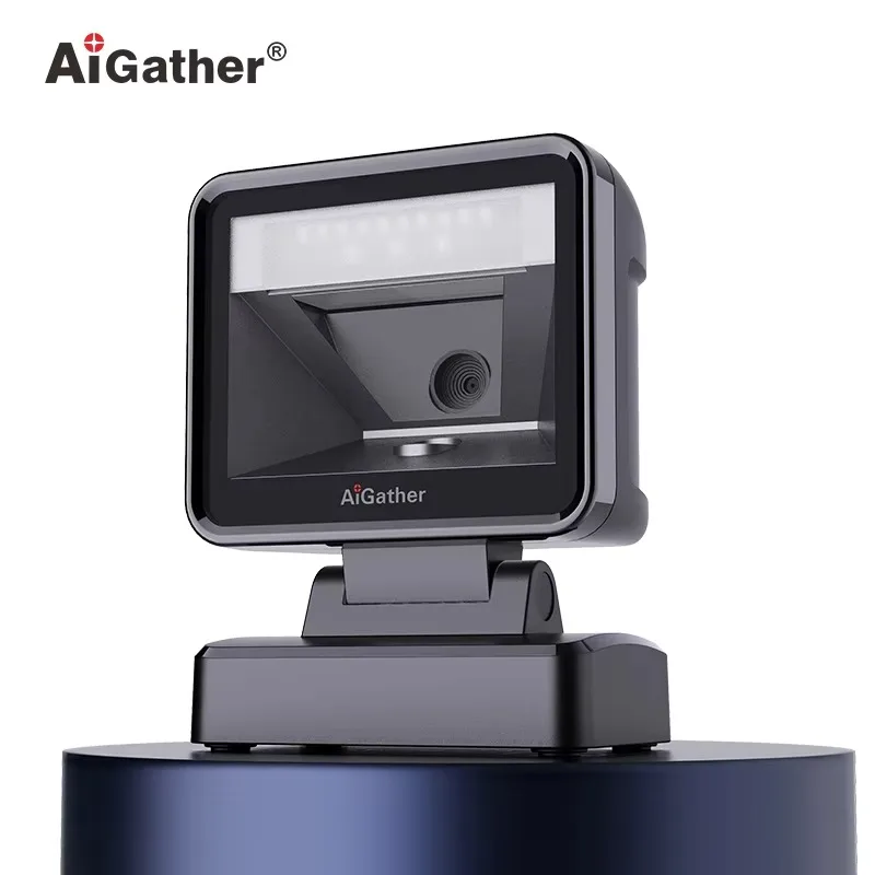 A-85 Desktop 1D 2D Barcode Scanner with 120FPS Fast Speed