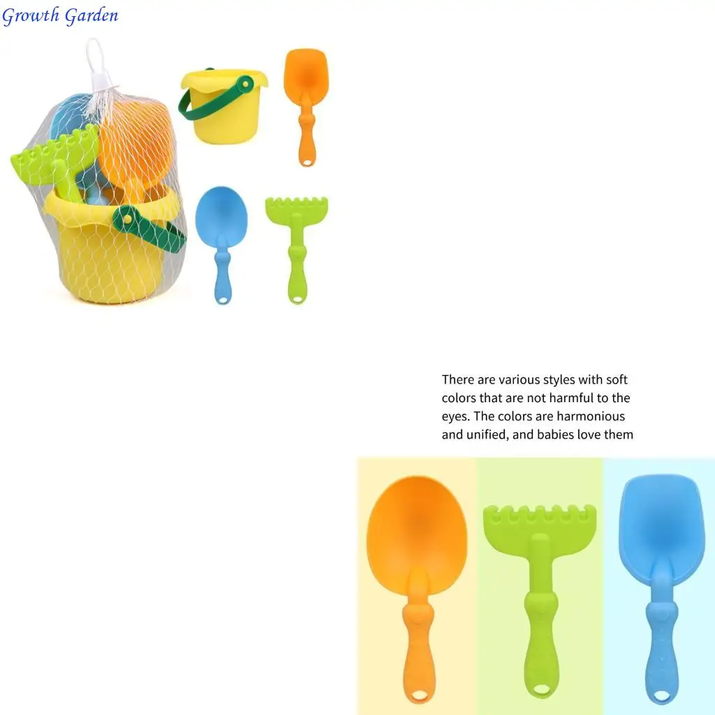 

Beach Toy Kids' Beach and Sand Play Set Digging Sand for Safe Play Shovel Gadgets for Sand & Beach E65D