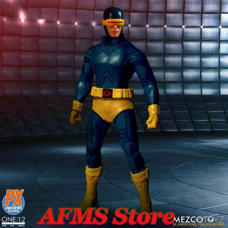 Original Mezco 1/12 Men Soldier Cyclops Dolls Superpower Hero Full Set 6