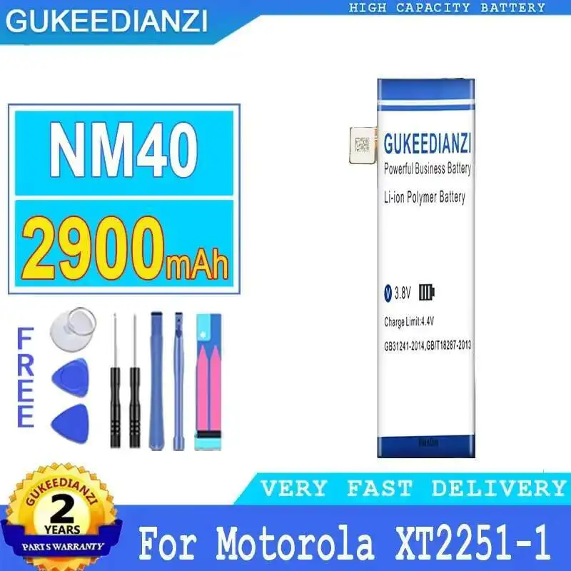 

Mobile Phone Battery Lightweight For Motorola Moto XT2251-1 NM40 2900Mah Premium Replacement